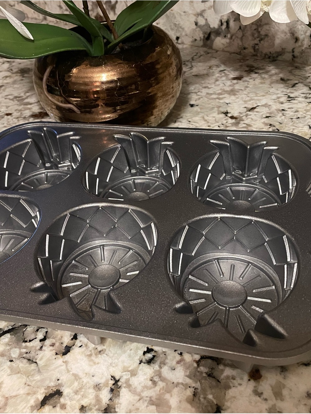 Nordic Ware Pineapple Upside Down Mini Cake Pan